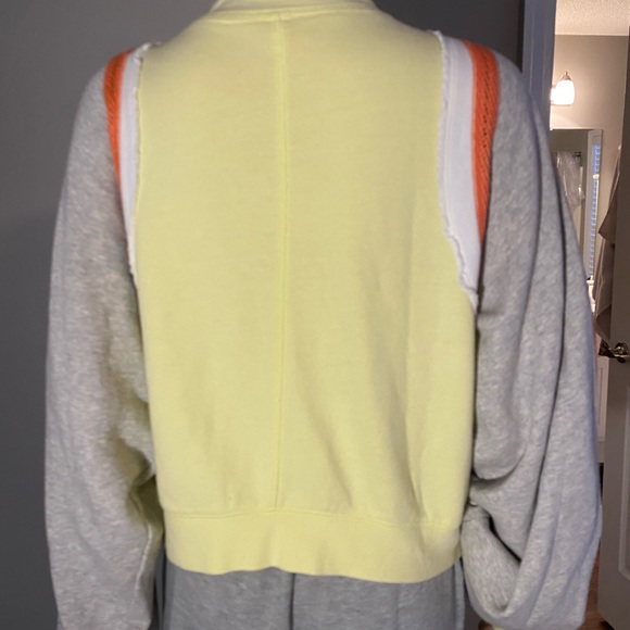 FREE PEOPLE JACKET YELLOW NWT - Picture 5 of 16